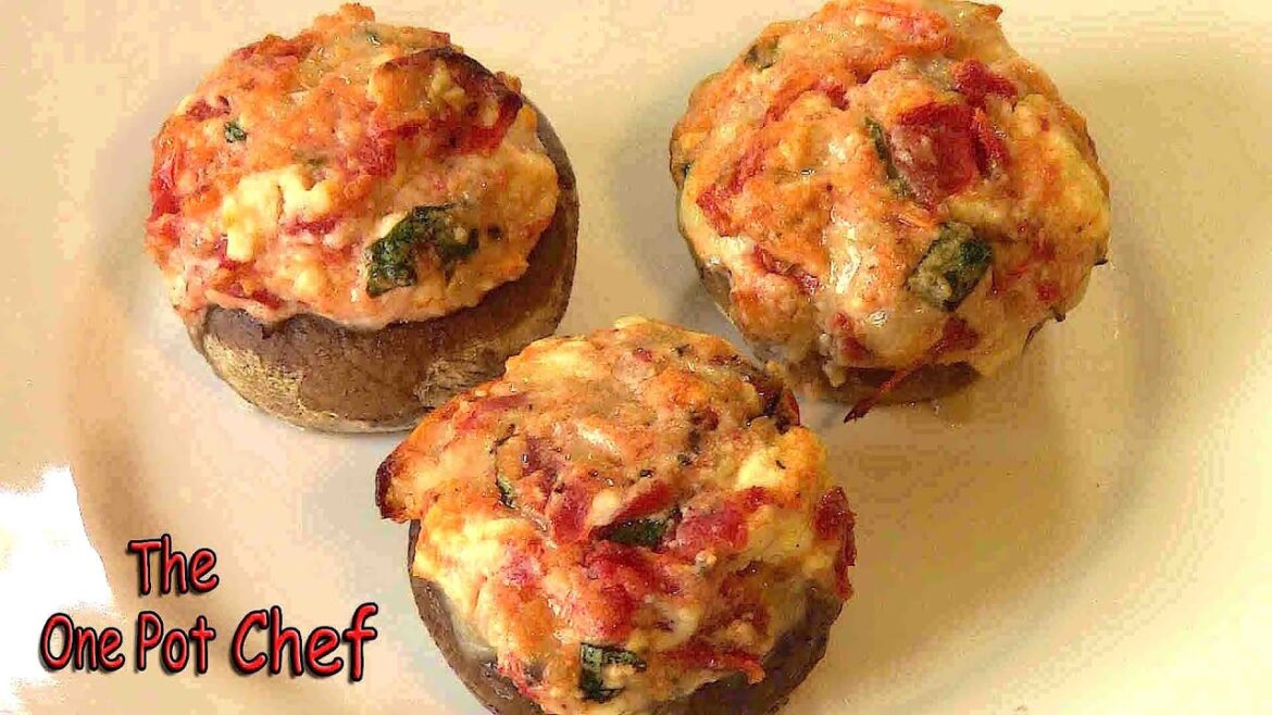 Stuffed Mushrooms | One Pot Chef