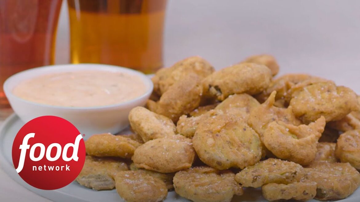 Almost-Famous Fried Pickles | Food Network Almost-Famous Fried Pickles | Food Network