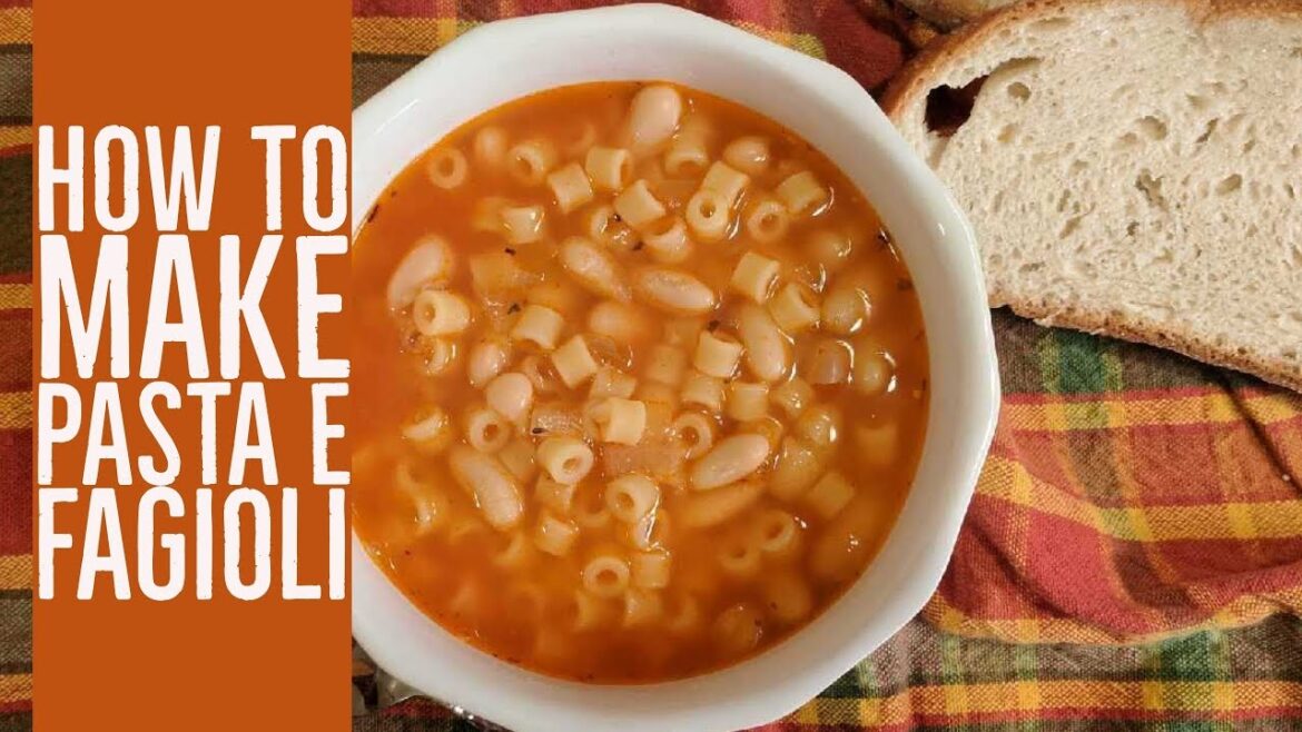 How to make Pasta Fagioli – Cara Di Falco – Cara’s Cucina How to make Pasta Fagioli - Cara Di Falco - Cara's Cucina