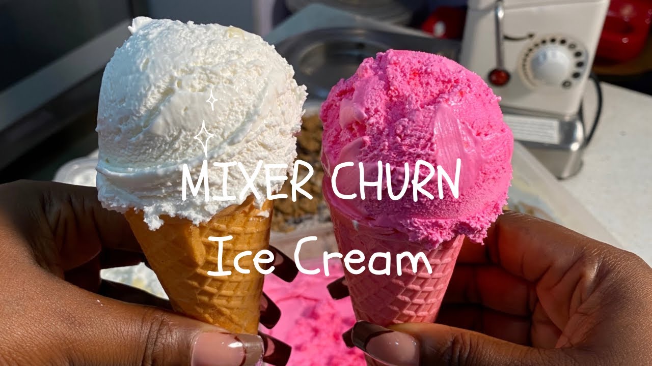 How to make ice cream in a stand mixer Dining and Cooking