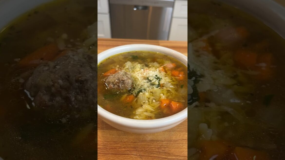 You NEED To Make This Italian Wedding Soup!