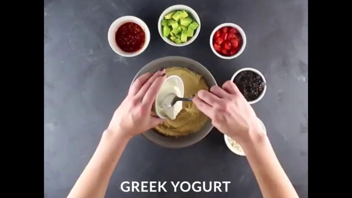 Mediterranean Seven Layer Dip