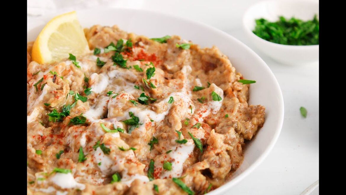 Baba Ganoush without Tahini Baba Ganoush without Tahini