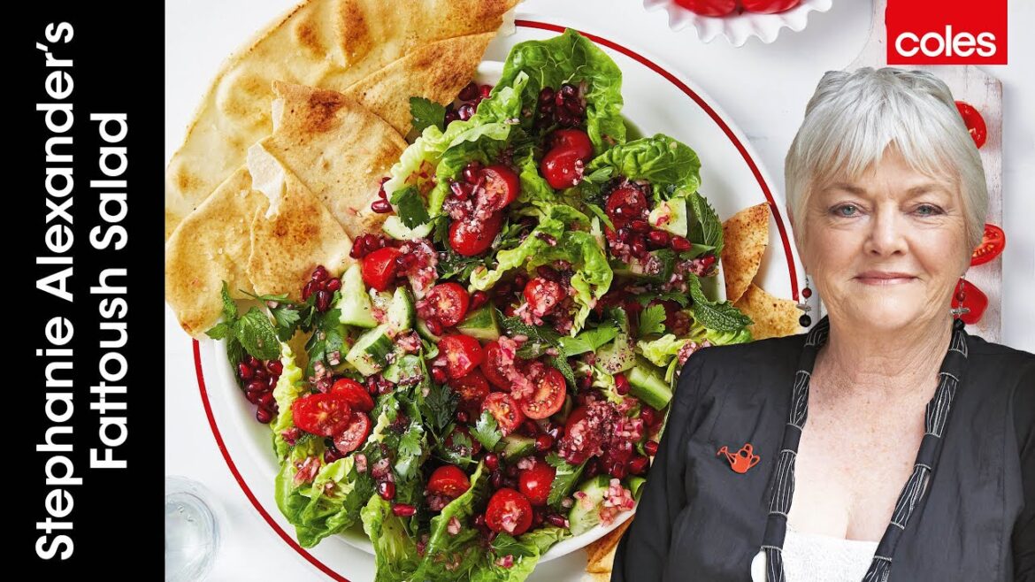 Stephanie Alexander’s Fattoush Salad Stephanie Alexander’s Fattoush Salad
