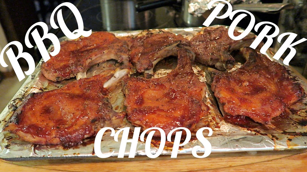 BBQ Pork Chops Oven Baked Easy StepByStep Dining and Cooking