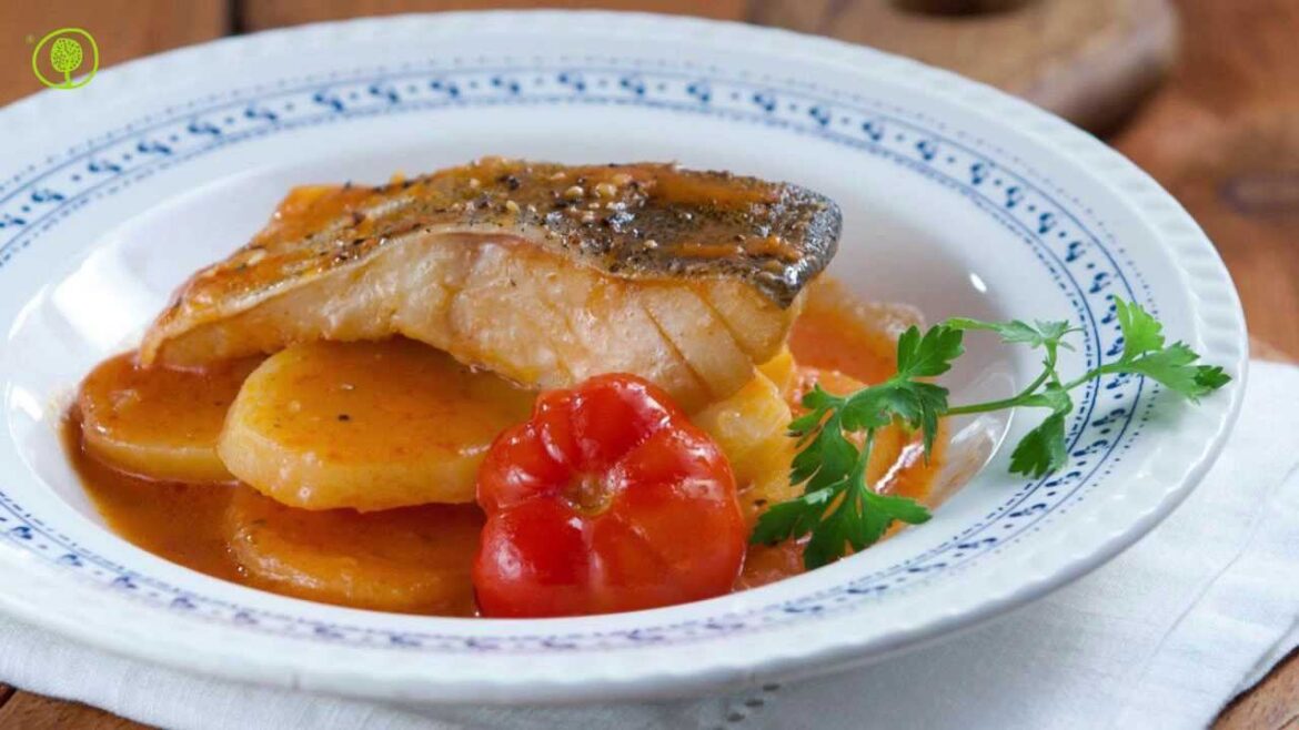 Baked Cod with Tomatoes Baked Cod with Tomatoes
