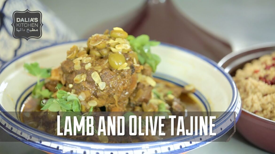 Lamb & Green Olive Tajine | Dalia's Kitchen