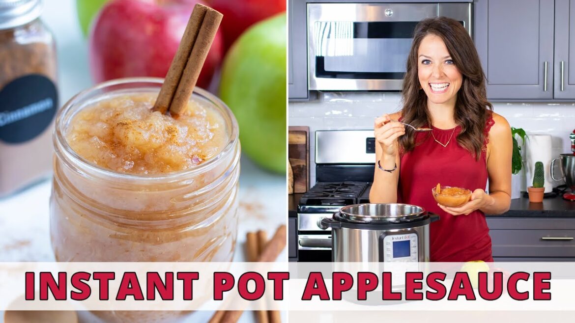 Homemade Applesauce in Under 15 Minutes | No Sugar Added! Homemade Applesauce in Under 15 Minutes | No Sugar Added!