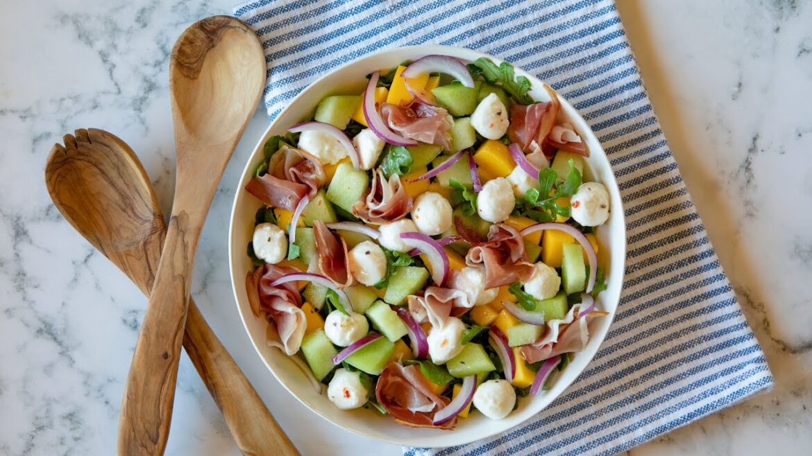 Summer Melon and Prosciutto Salad Summer Melon and Prosciutto Salad