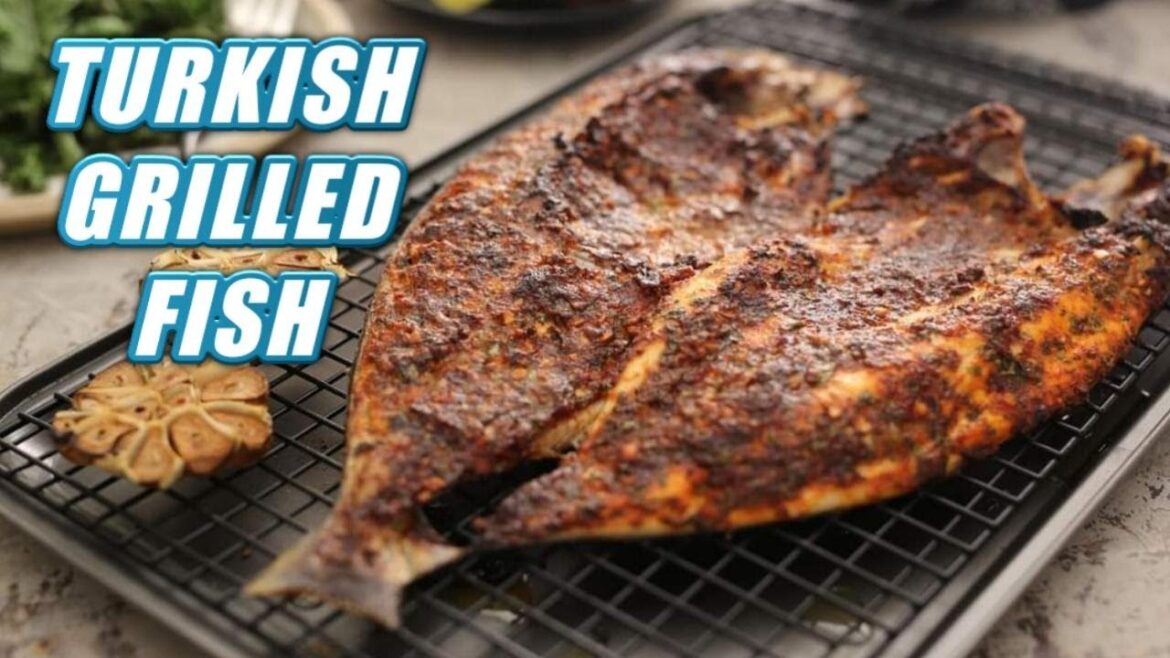 GRILLED FISH  | TURK STYLE #grilledfish #Grill #Fish