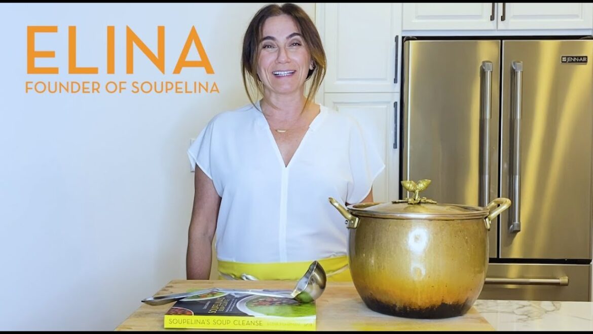 SOUPELINA MAKES HER FAMOUS BUTTERNUT & RED LENTIL SOUP!