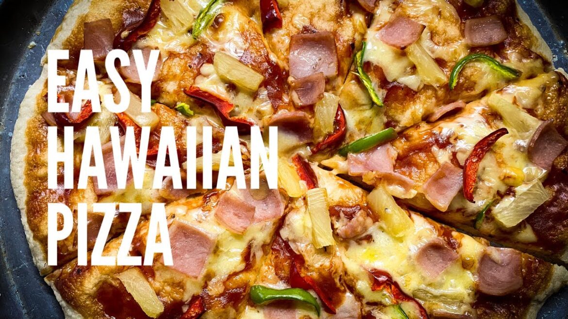 Hawaiian Pizza | Del Monte Quick and Easy Pizza Sauce | Quickmelt Cheese