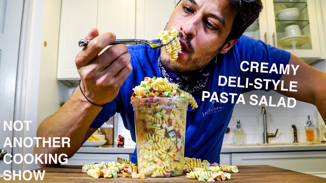creamy deli style PASTA SALAD you'll actually want to eat Dining and