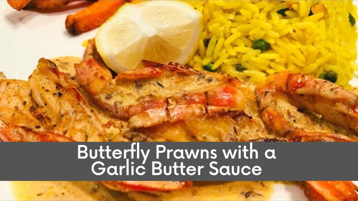 Butterfly Prawns w/ a Garlic Butter Sauce | #butterflyprawns #garlicbuttersauce Butterfly Prawns w/ a Garlic Butter Sauce | #butterflyprawns #garlicbuttersauce