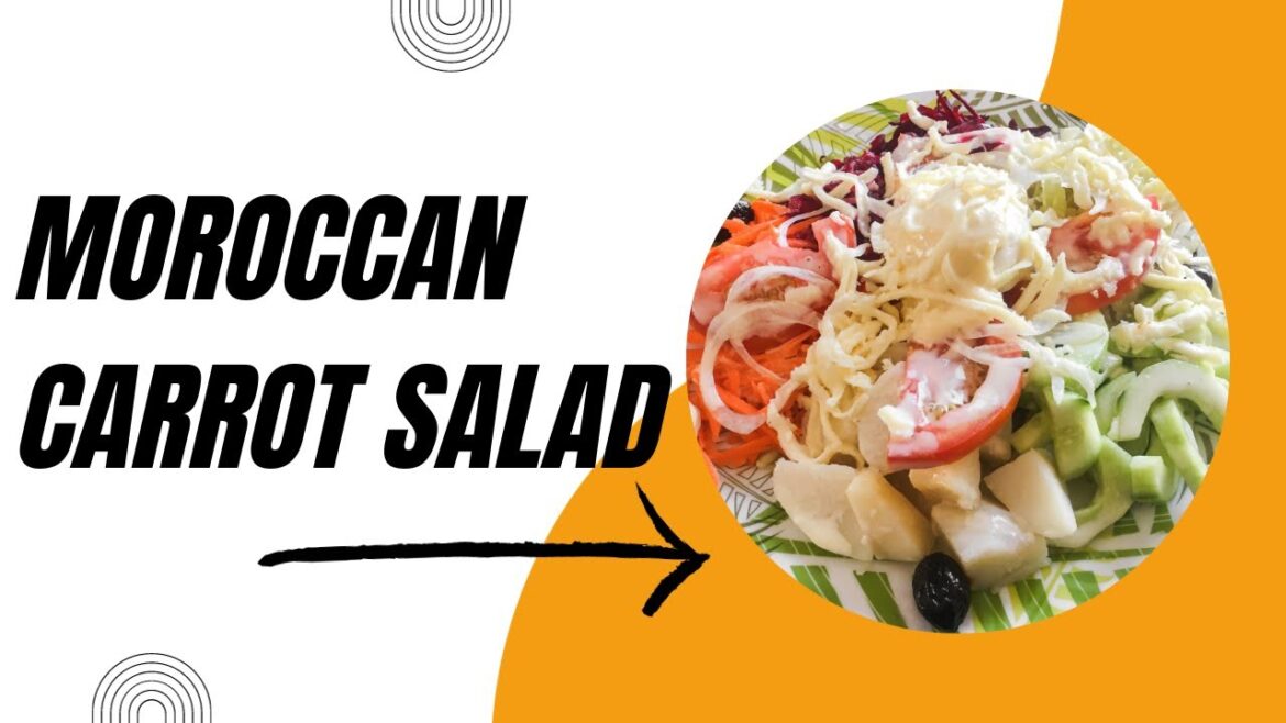 Moroccan carrot salad | Moroccan carrot salad recipe | Recipe for moroccan carrot salad