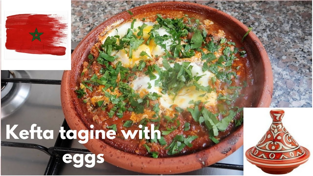 Kefta tagine with eggs (Marokańskie tagine z klopsikami i jajkami