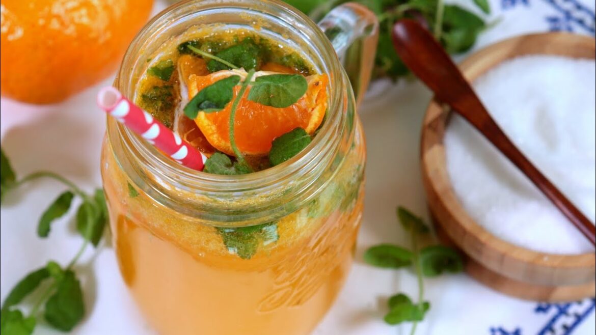 Orange Mintade / مشروب البرتقال و النعناع – CookingWithAlia – Episode 417 Orange Mintade / مشروب البرتقال و النعناع - CookingWithAlia - Episode 417