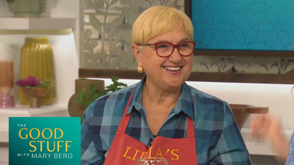 Lidia Bastianich shares her eggplant rollatini recipe | The Good Stuff with Mary Berg