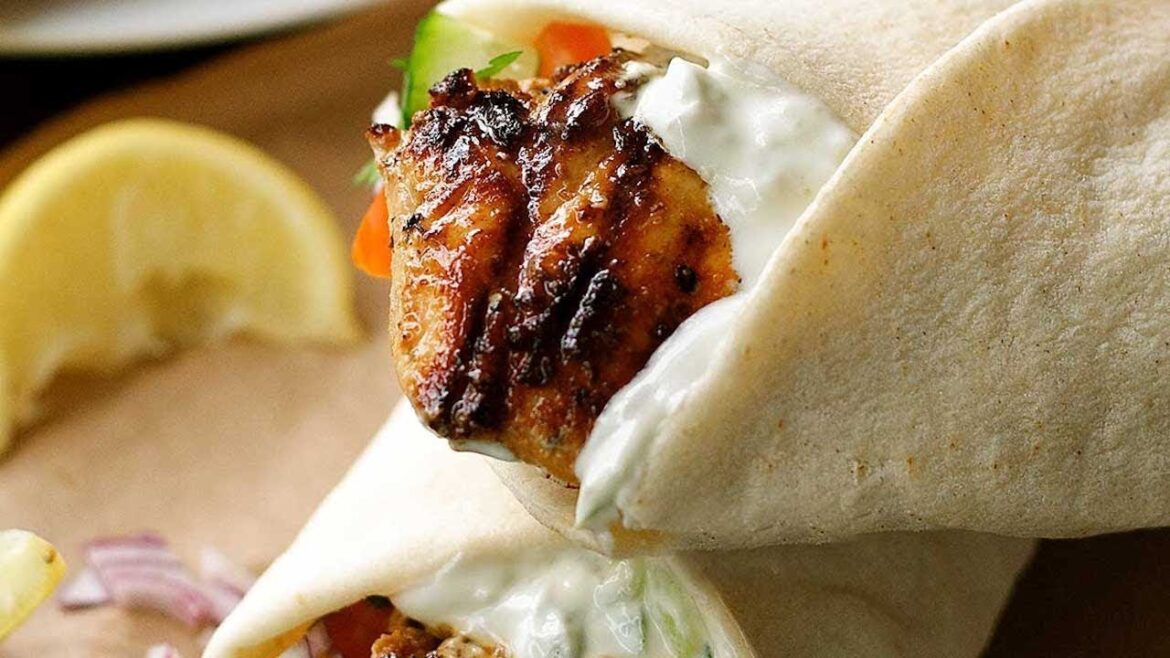 Greek Chicken Gryos