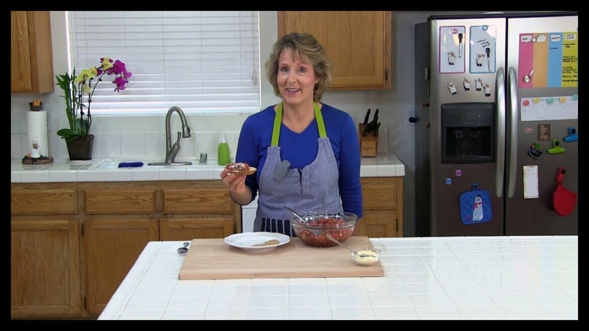 Tomato Basil Bruschetta: An Quick, Easy, Healthy, Recipe!