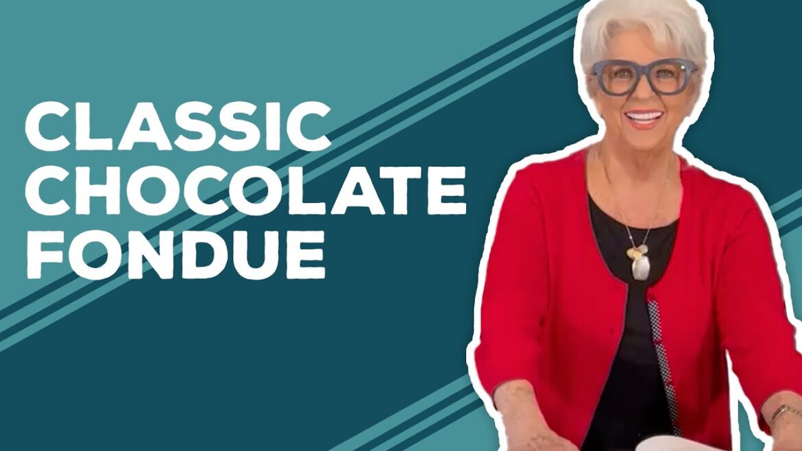 Love & Best Dishes: Classic Chocolate Fondue Recipe | Valentine's Day Desserts