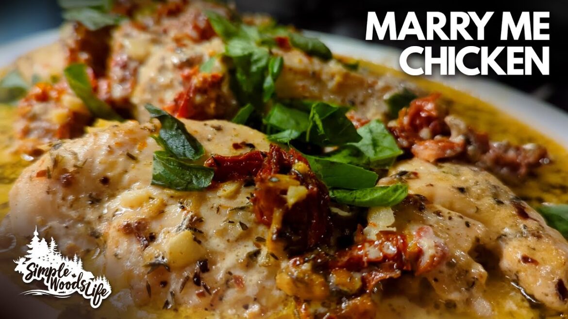 Creamy, rich and tender Marry Me Chicken! Creamy, rich and tender Marry Me Chicken!