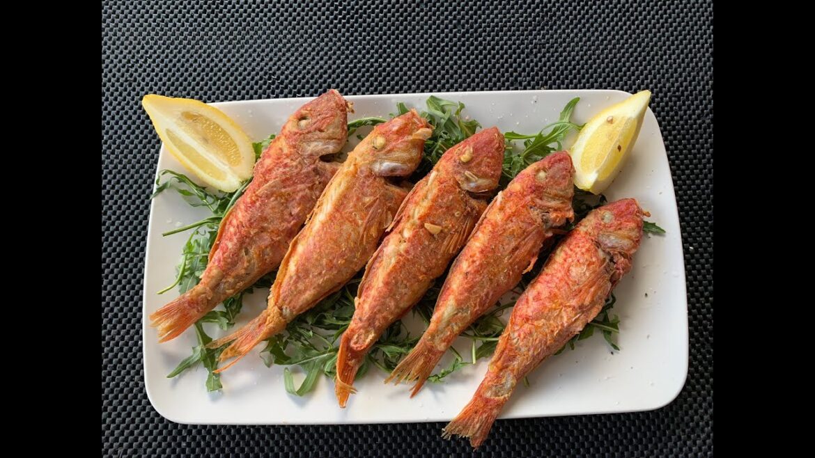 Greek Style Red Mullet (Barbouni) by Jack The Greek Greek Style Red Mullet (Barbouni) by Jack The Greek