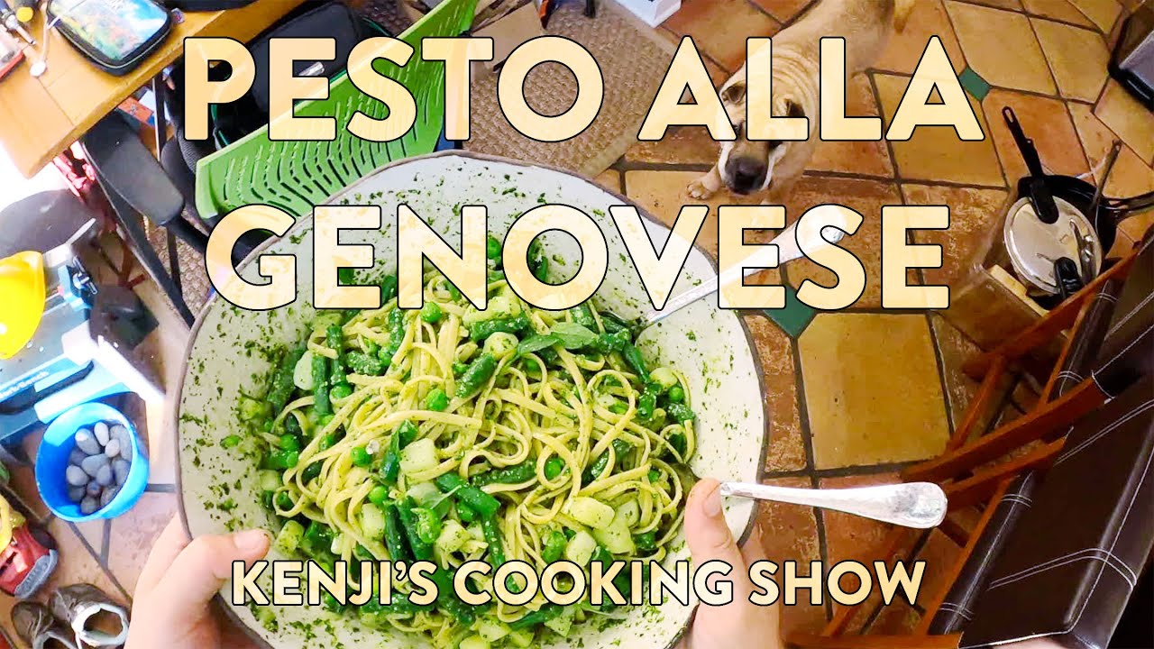 Pesto Alla Genovese Kenji's Cooking Dining and Cooking