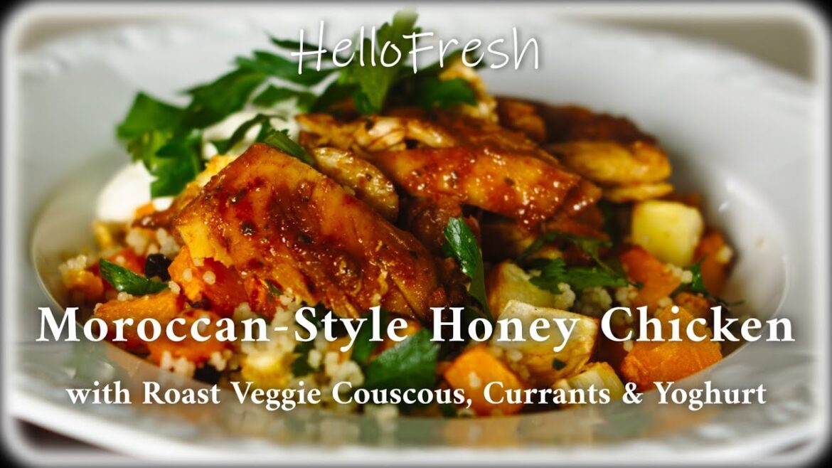 HelloFresh | Moroccan-Style Honey Chicken