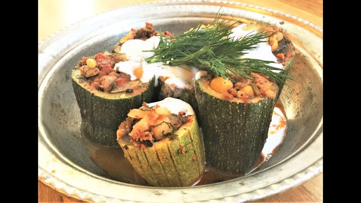 'SIHIL MAHSHI' RECIPE I Amazingly Delicious Stuffed Zucchini