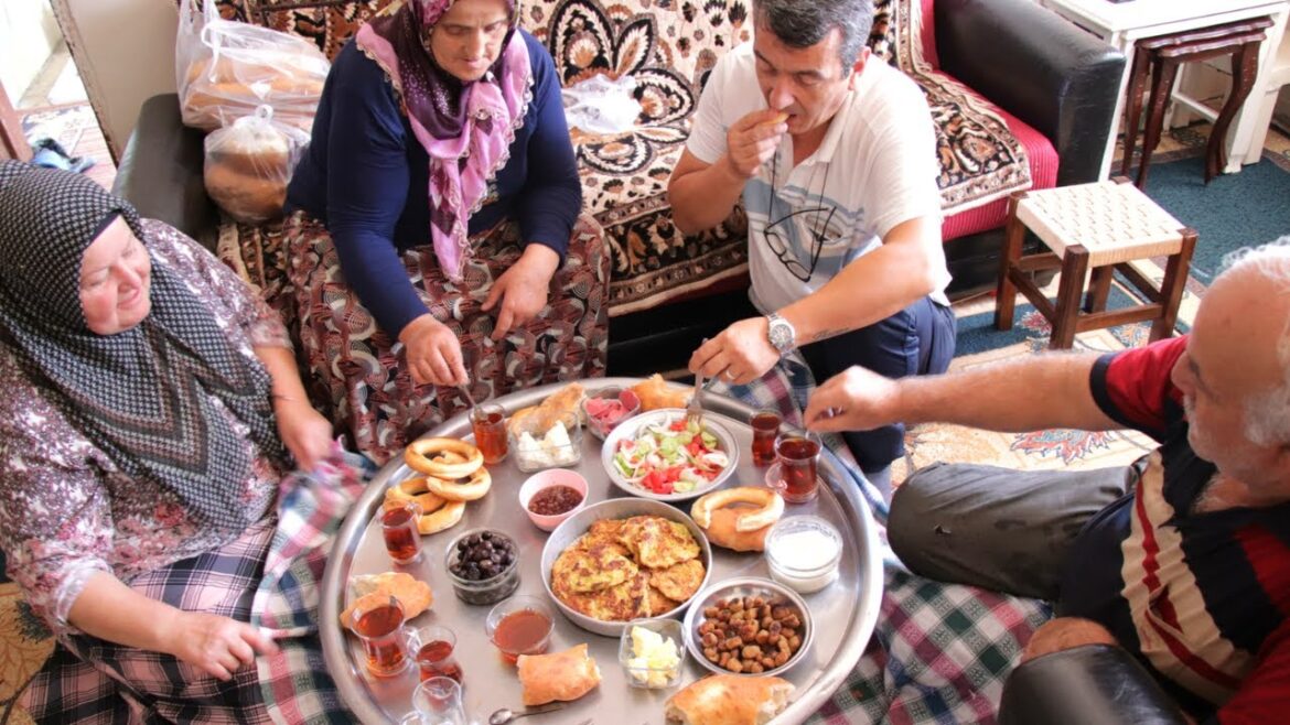 Crispy Zucchini Hash Browns I Traditional Village Cookings I Turkish Kabak Mucver