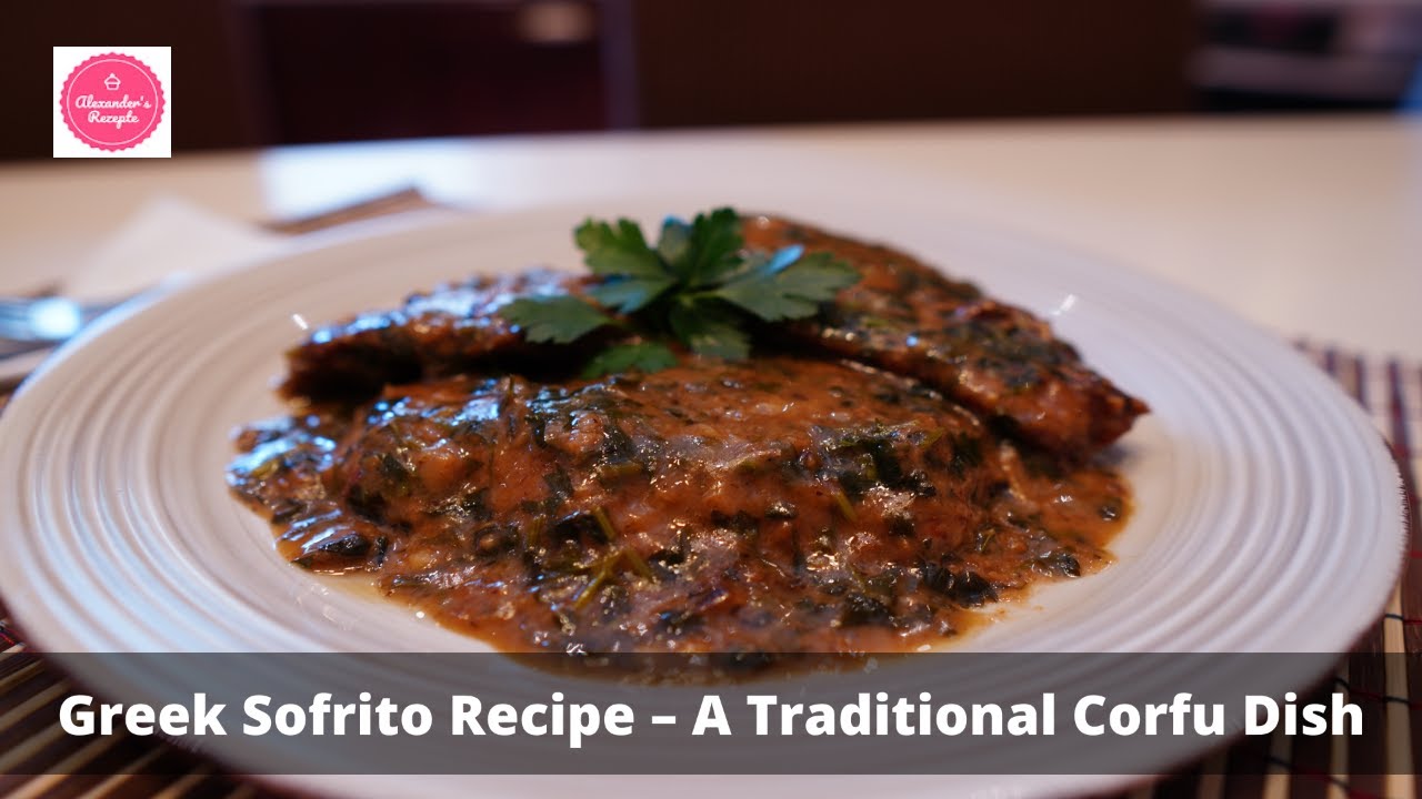 Greek Sofrito Recipe A Traditional Corfu Dish Dining and Cooking