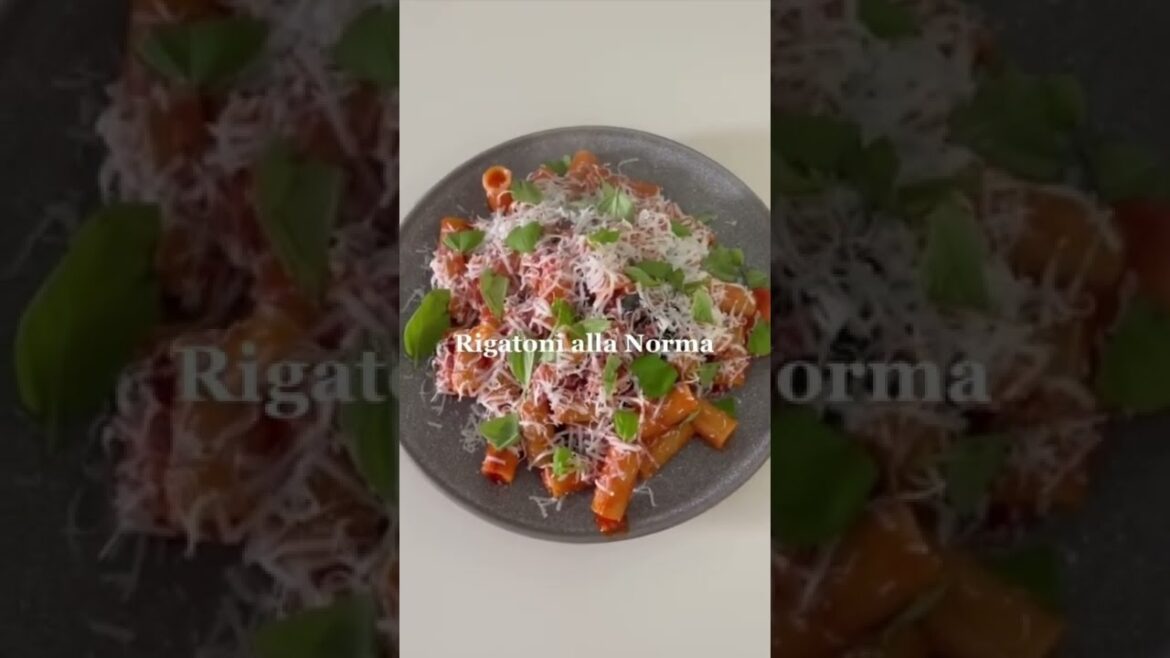 Rigatoni Alla Norma RECIPE