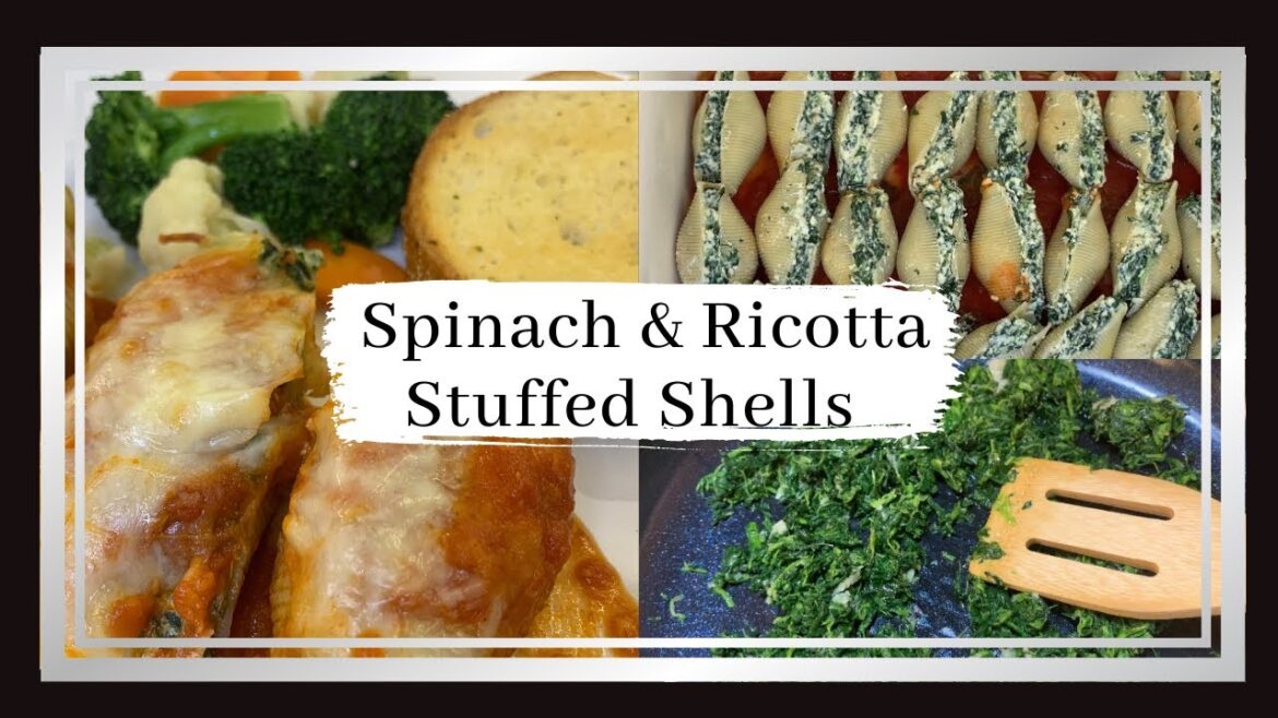 Spinach & Ricotta Stuffed Shells