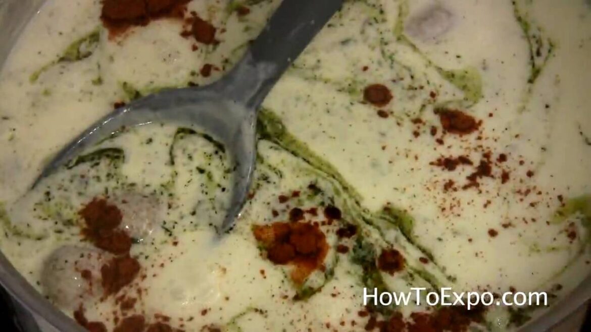 Kibbeh Labanieh - Meatball Yogurt Soup Part 3 of 3