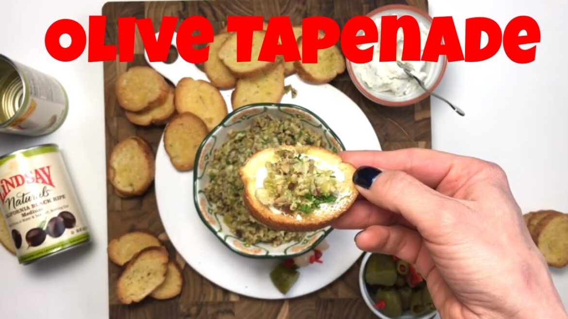 Lemony Olive Tapenade