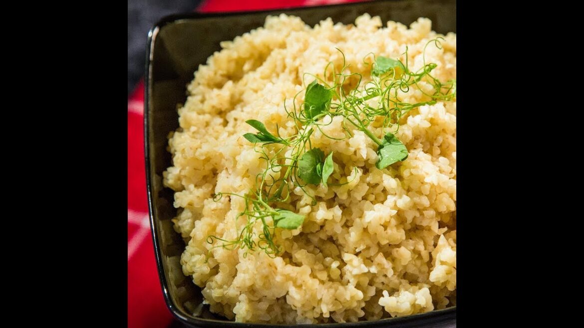 Homemade Bulgur