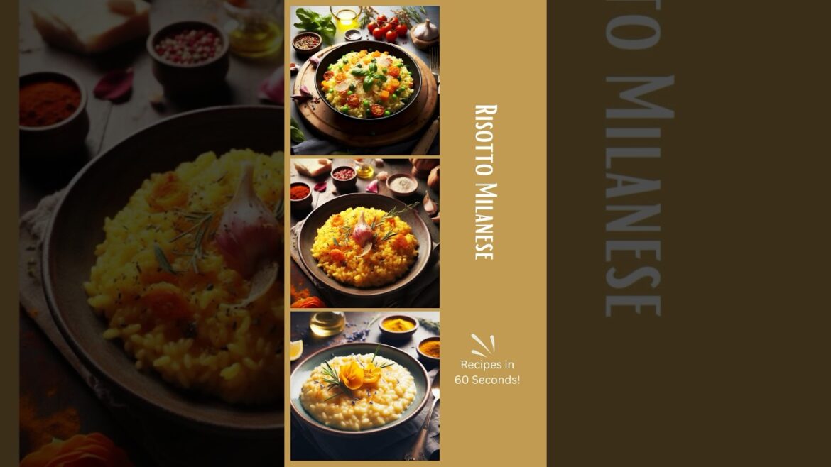 Easy Saffron Risotto: Italian Delight!