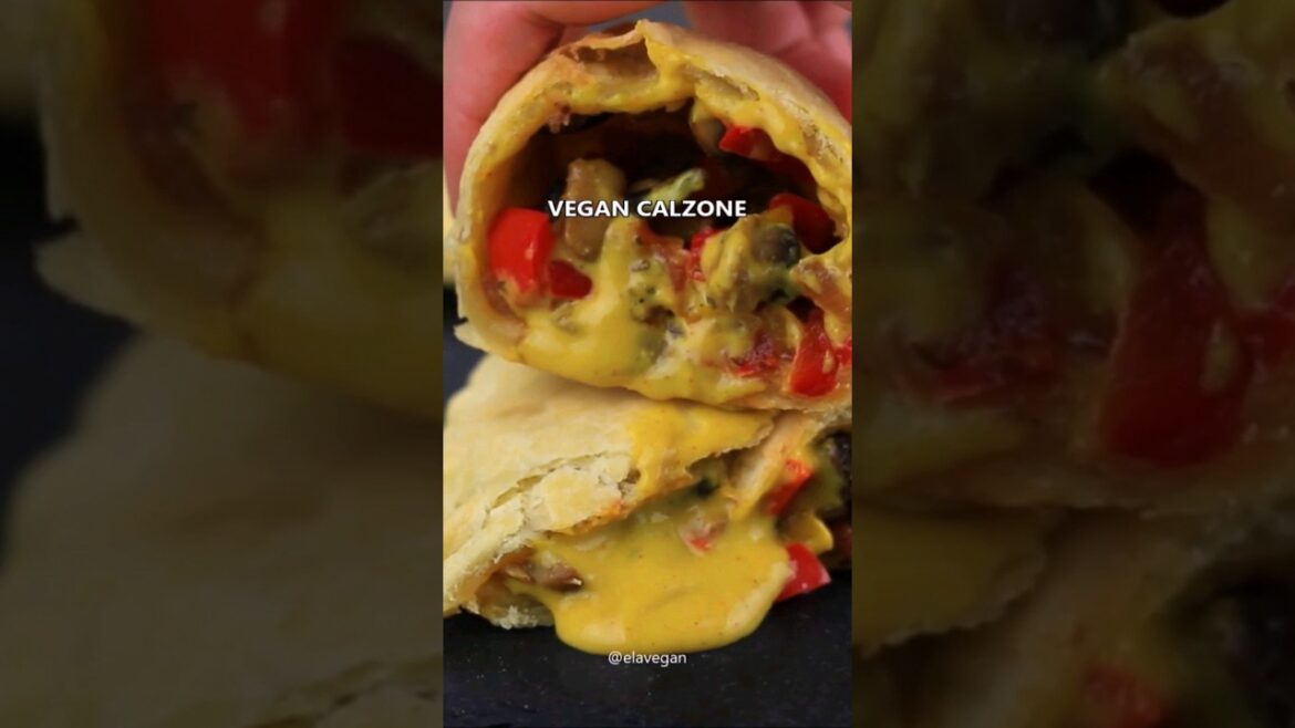 Vegan CALZONE Recipe (Gluten-Free Pizza Pockets)
