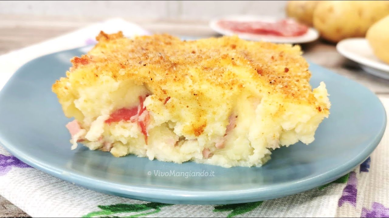 gatto' di patate alla napoletana