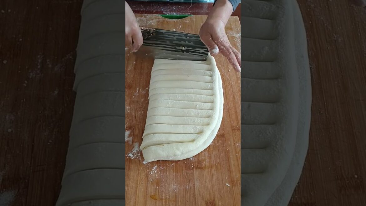 Dough pastry shape