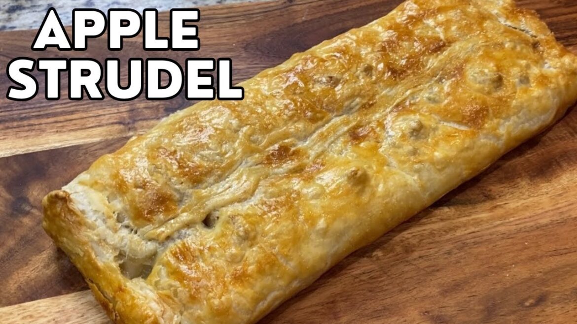 Apple Strudel with Cream Cheese | Puff Pastry Apple Strudel with Cream Cheese | Puff Pastry