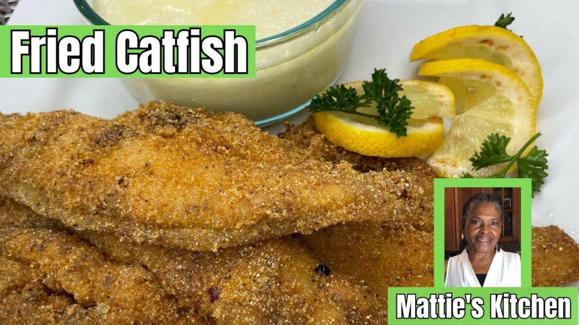 Delicious Southern Fried Catfish with Old Fashion Grits / Fried Catfish Recipe / Mattie's Kitchen