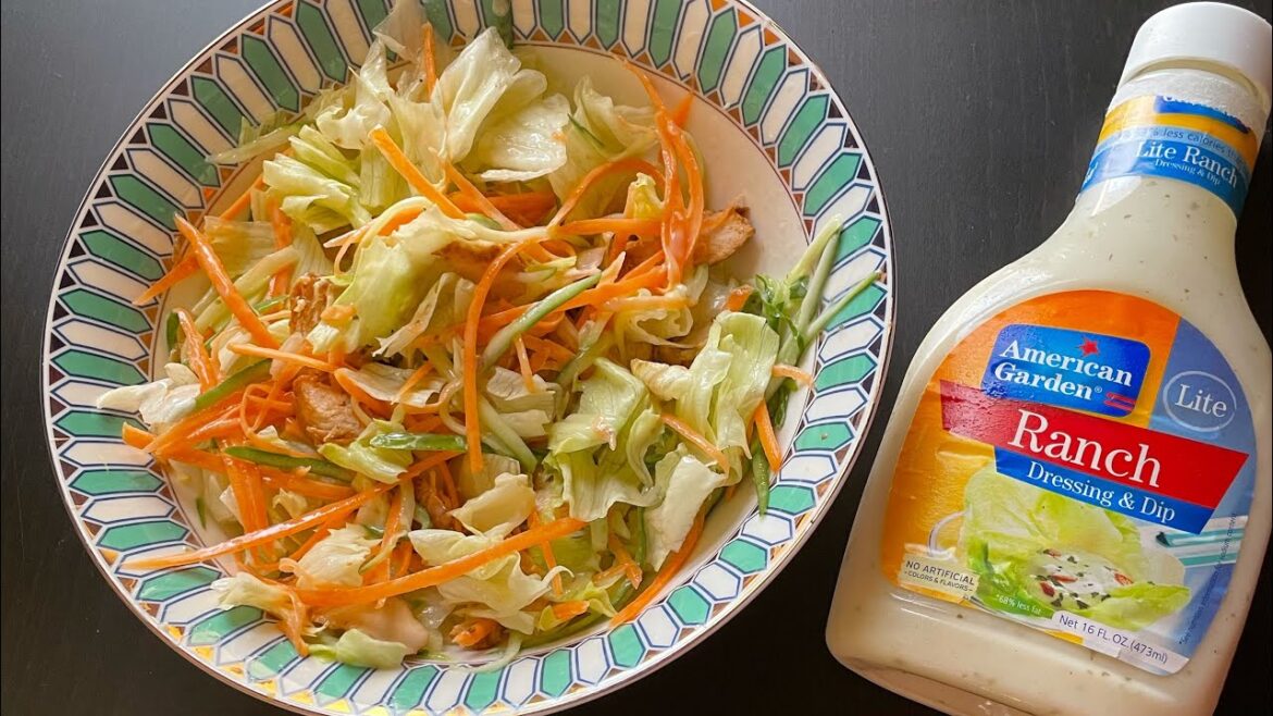 Chicken salad with Ranch dressing #Shorts