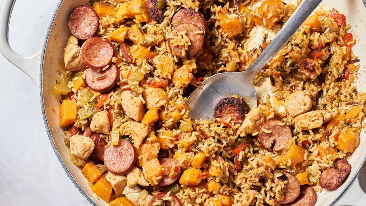 Wild Rice and Sweet Potato Jambalaya Recipe Dining and Cooking