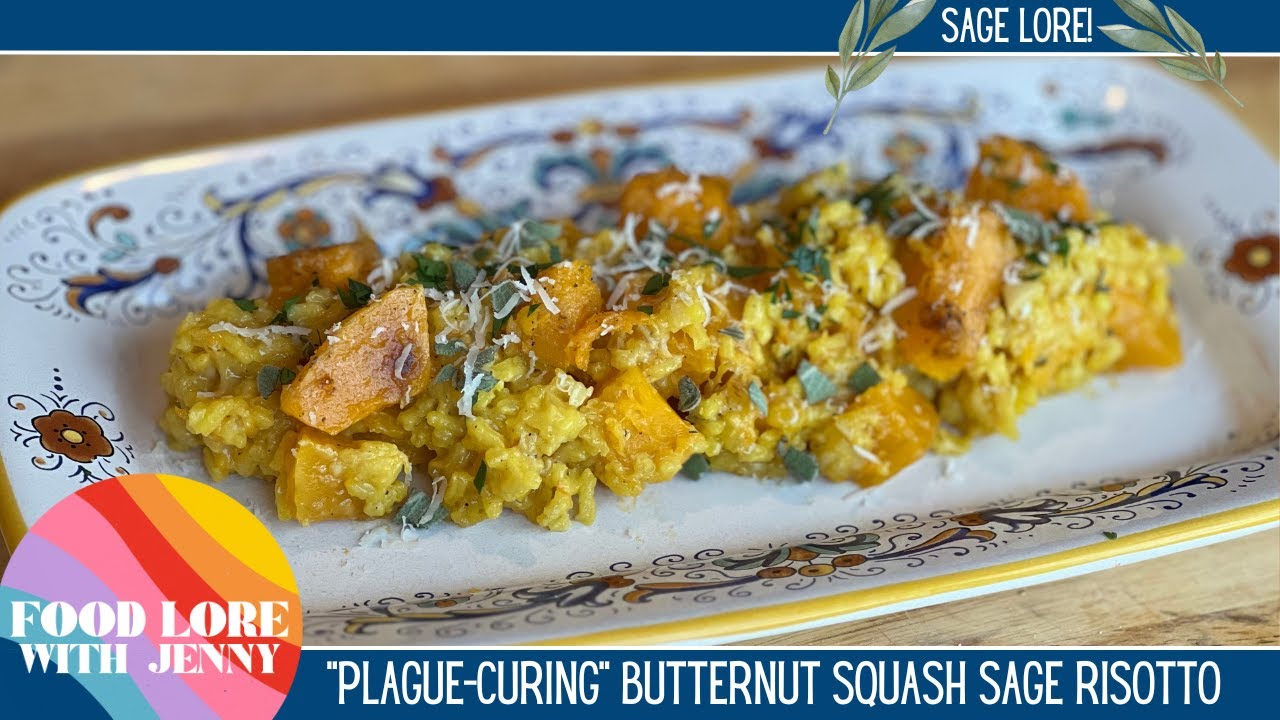 The smashing and savory world of sage + making a butternut squash
