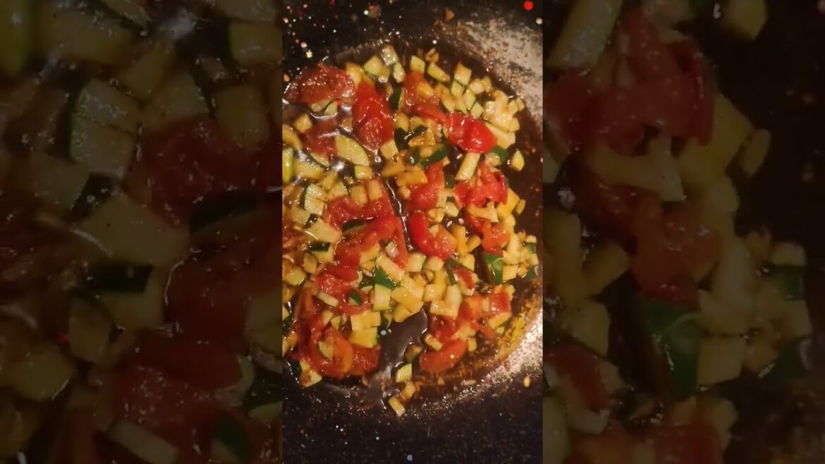 pasta con frutti di mare e zucchini #italia #italianfood