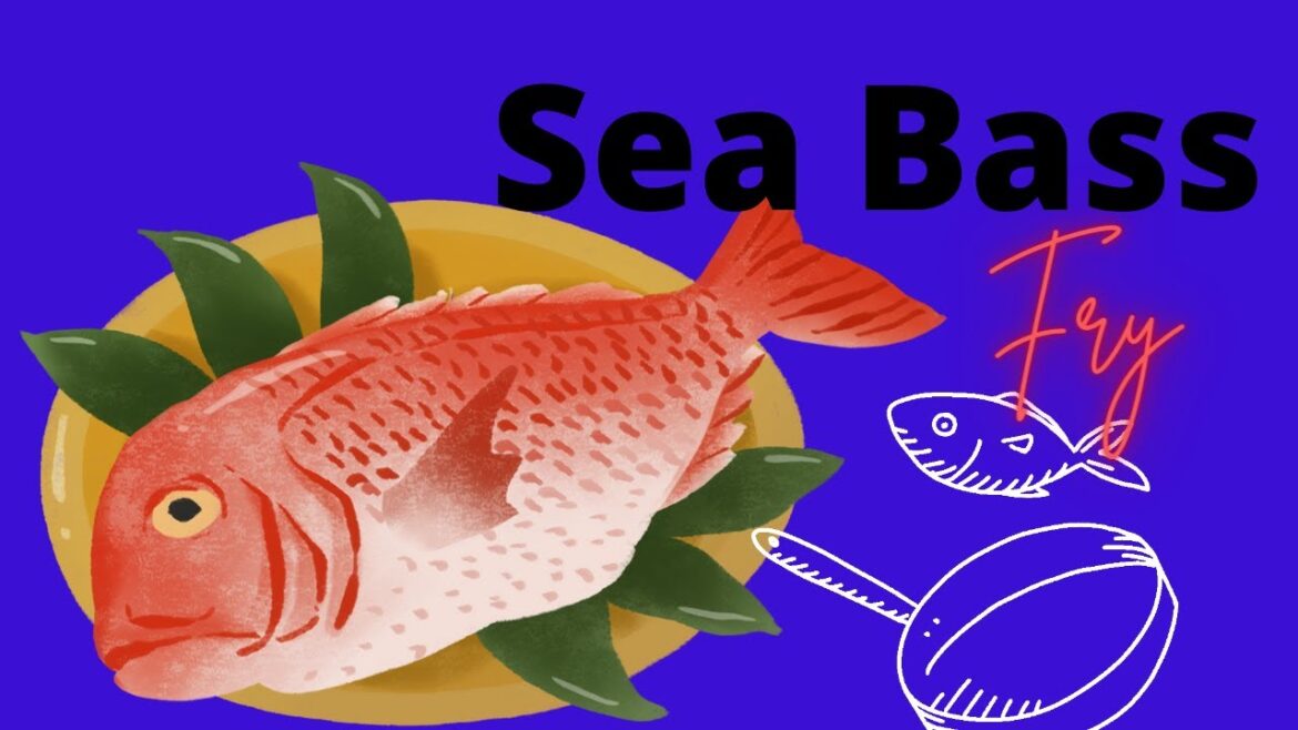 Sea Bass Fish Fry  #fry #shortvideo