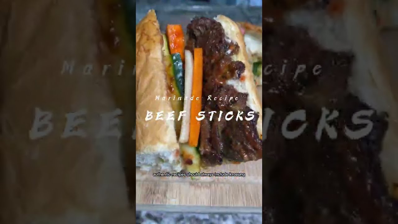 Cambodian Beef Sticks Recipe Dining and Cooking