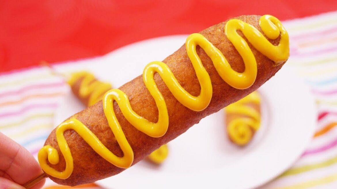 How to Make Corn Dogs: Easy Corn Dogs Recipe: From Scratch: Diane Kometa - Dishin With Di Ep. 142